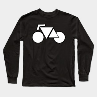 Bicycle | Abstract Bike Design Long Sleeve T-Shirt